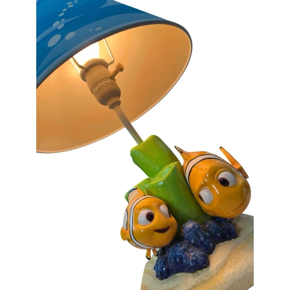 Disney Pixar Finding Nemo Table Lamp Nightlight Hampton Bay Nursery Room